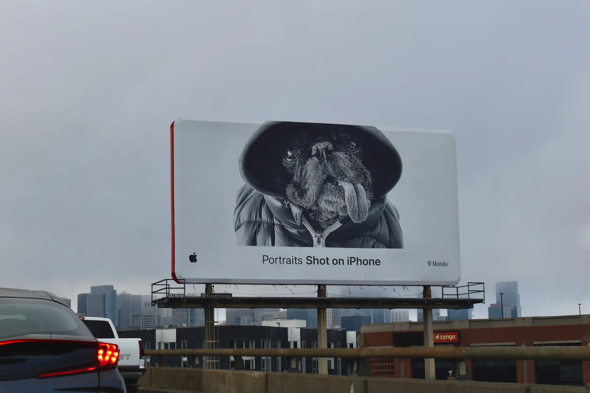 iphone product billboard