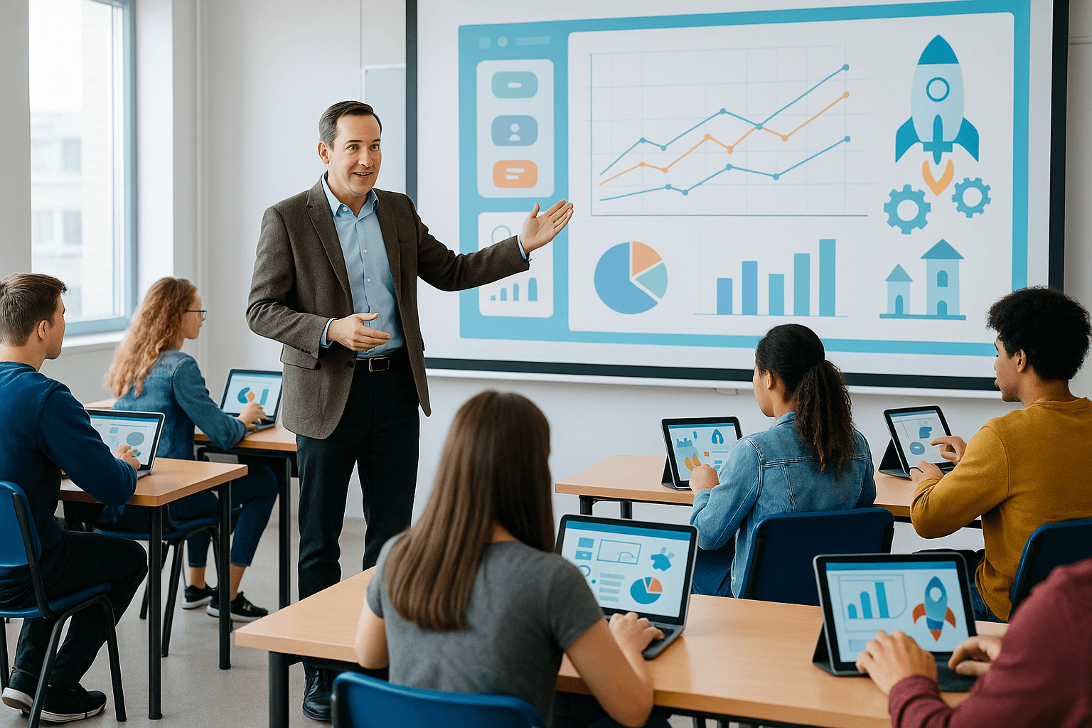 how to use business simulations