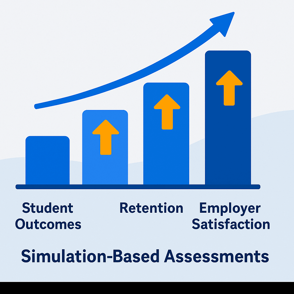 Real Results of Simulation-Based Assessments