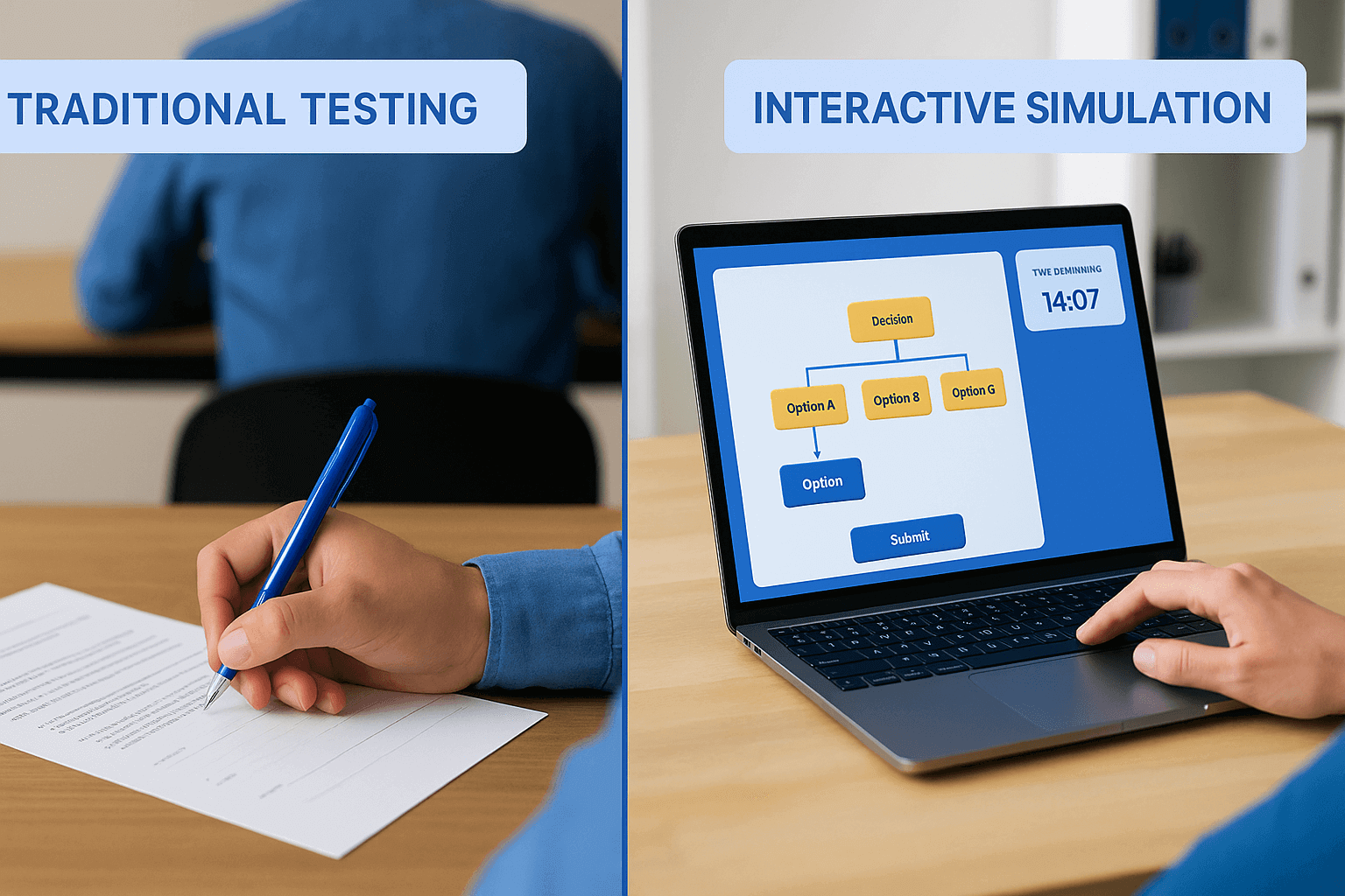 simulation based learning assessment