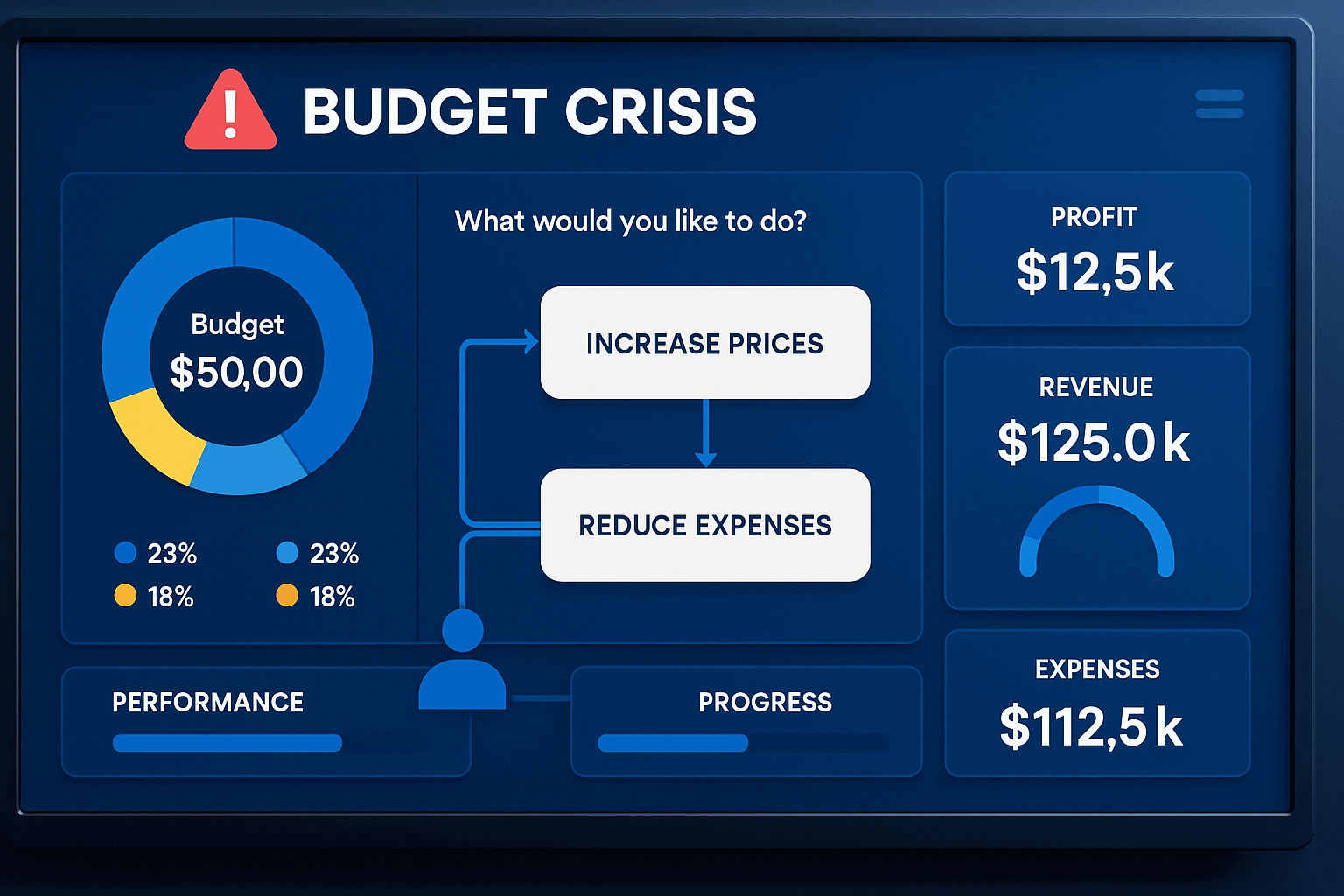 Interactive Simulation Dashboard