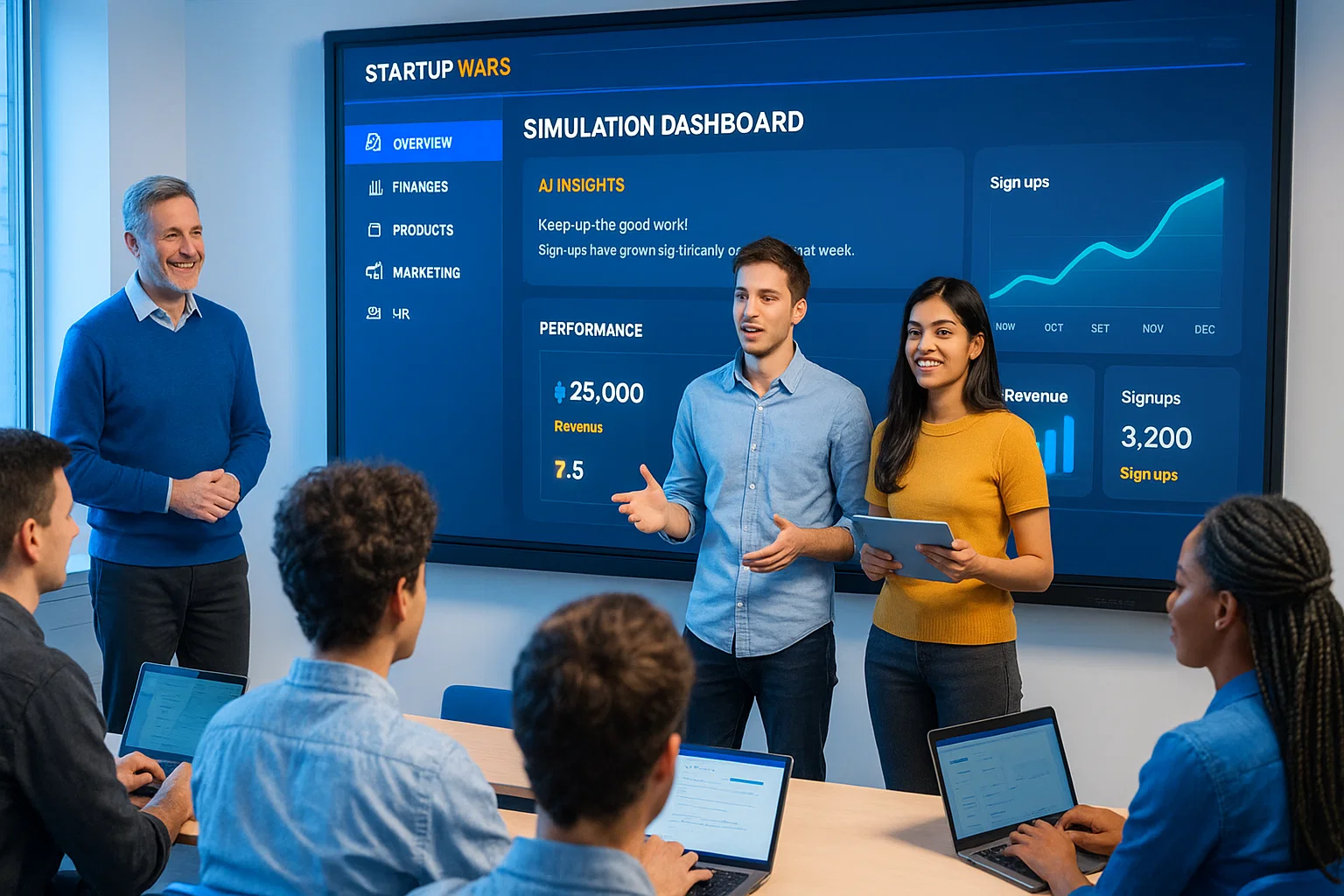 Future-ready business classroom.