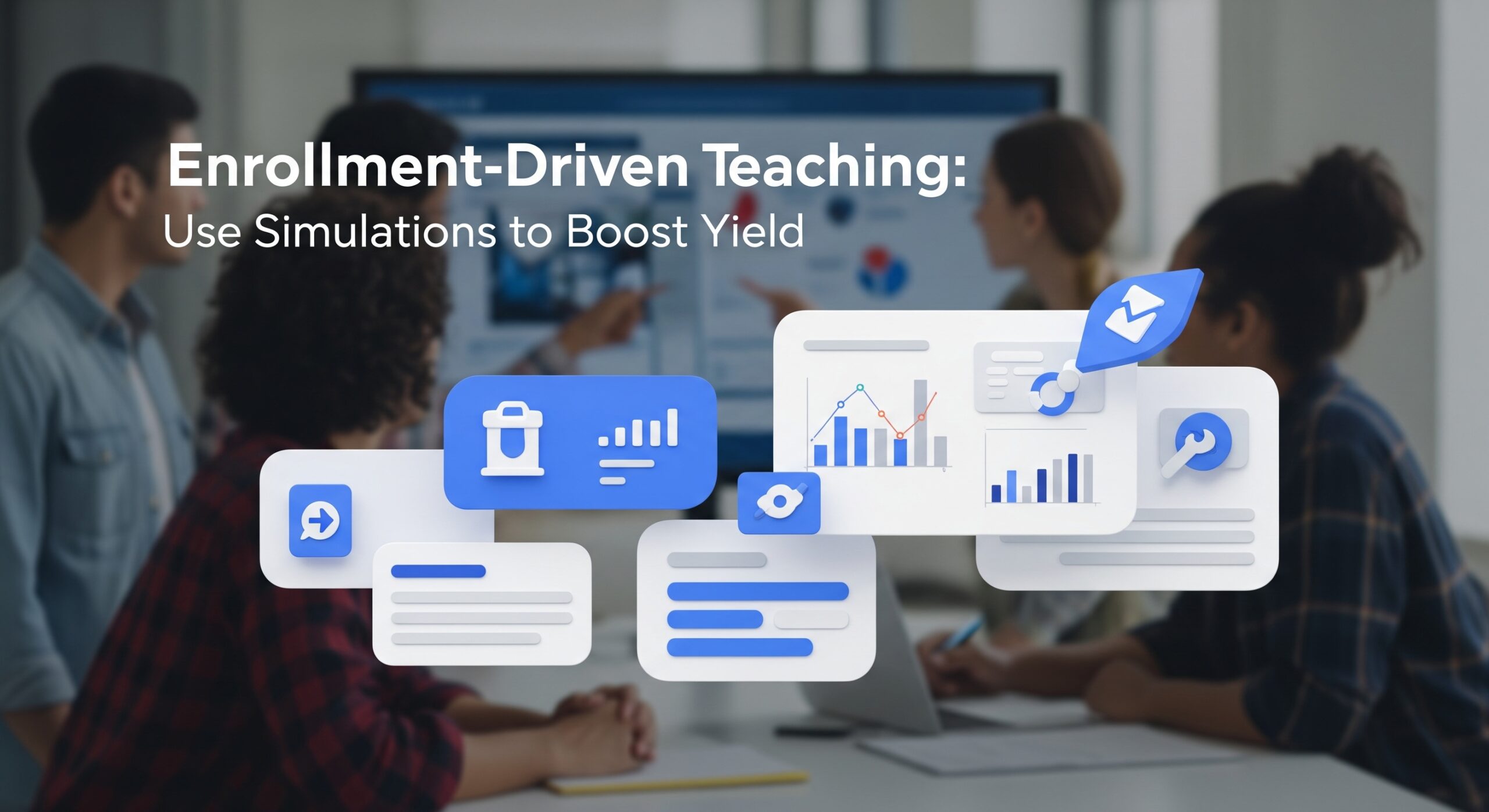 Enrollment-Driven Teaching: Use Simulations to Boost Yield