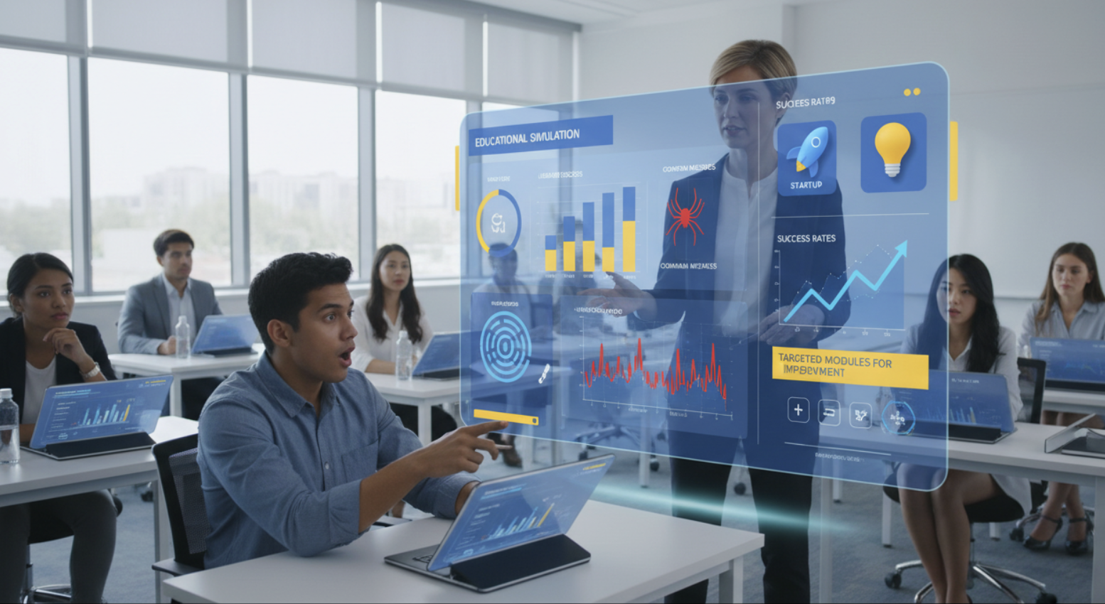 Analytics-Driven Improvement of Educational Simulations