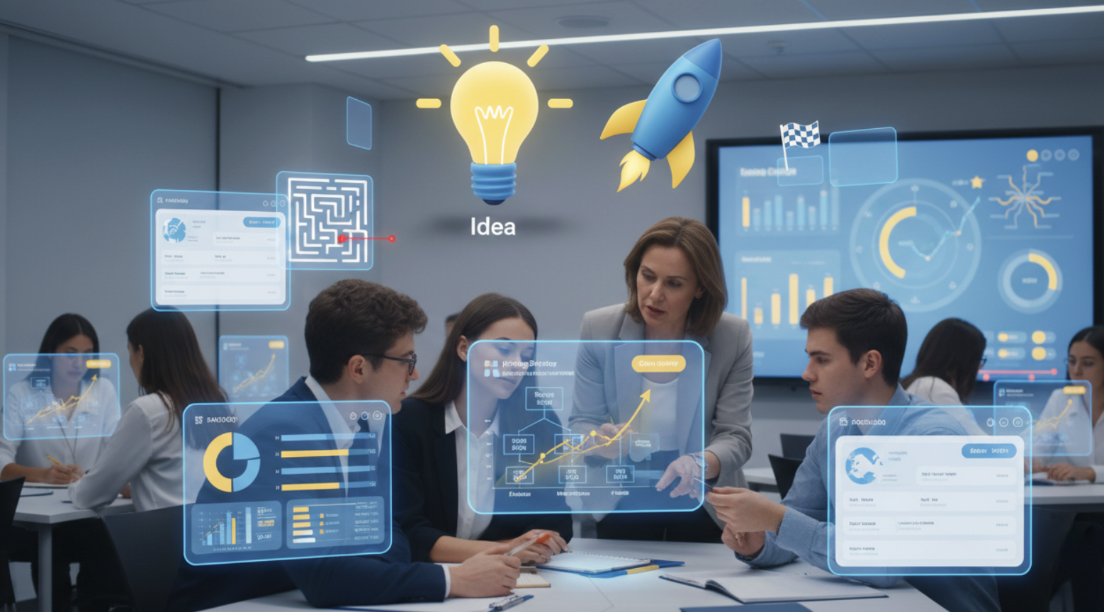 How AI Helps Students Reflect on Their Decisions