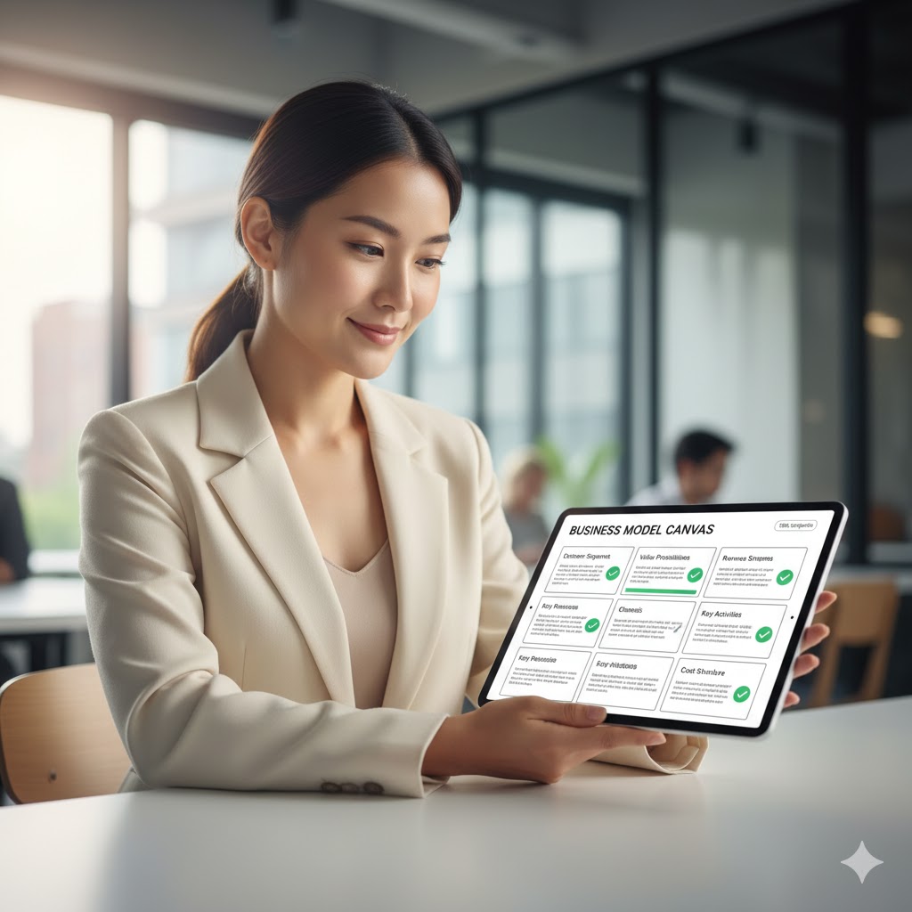 applying business model canvas confidently
