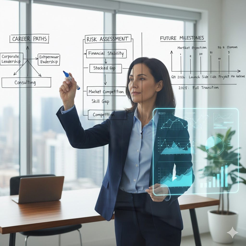 strategic career transition planning process (career change at 40)