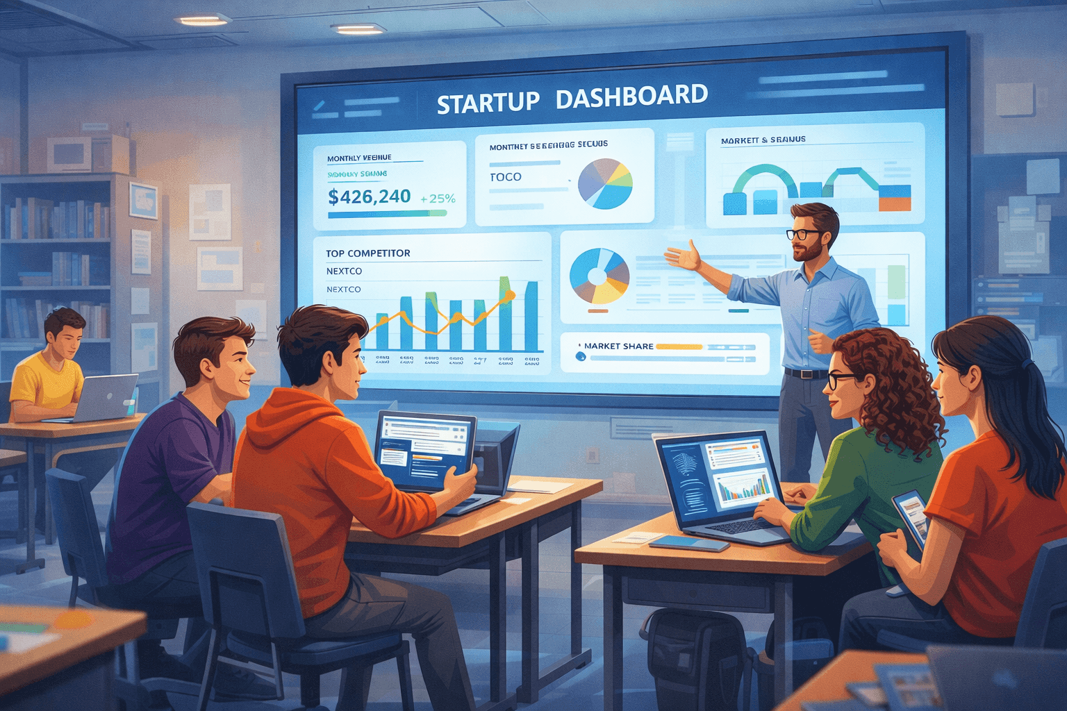 entrepreneurship-simulation-classroom