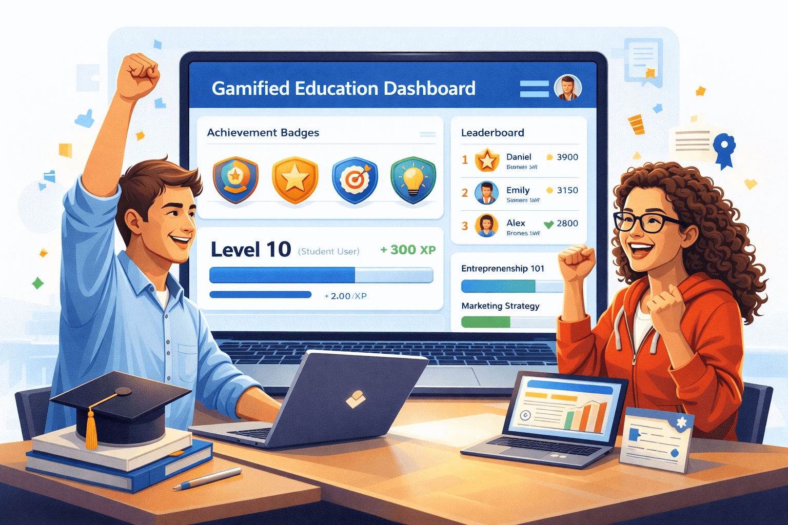 gamified-education-progress-dashboard
